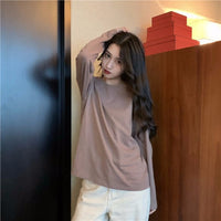 Bottoming Shirt Long Sleeve T-shirt Women''s Wear Clothes Early