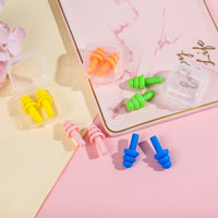 Outdoor Scenic Drifting Swimming Earplugs Washable Silicone Protective Ear Plugs Student Learning Male And Female TPE Earplugs