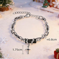 Womens Minimalist Star Bracelet Trendy