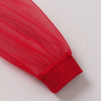 Two-piece Bow Children's Clothing With Long Skirt