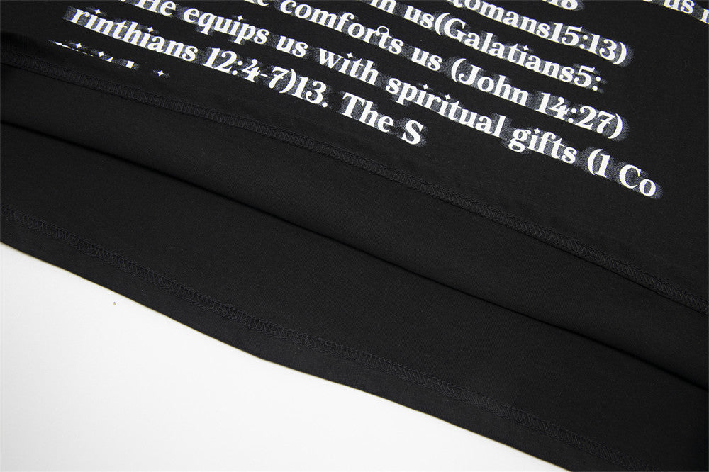 English Short Letter Printing Summer Men
