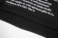 English Short Letter Printing Summer Men