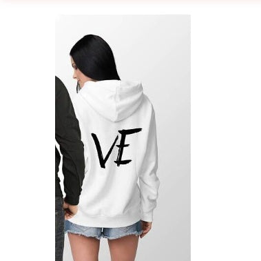 Back printed Plush sweater