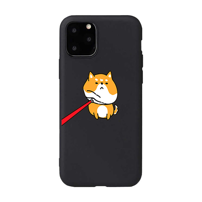 Cute Shiba Inu Erha Couple Mobile Shell  Matte Soft