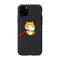 Cute Shiba Inu Erha Couple Mobile Shell  Matte Soft