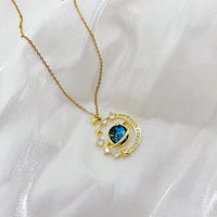 Luxury Elegant Micro-pave Zircon Necklace For Women