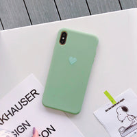 Simple Silicone Mobile Phone Case