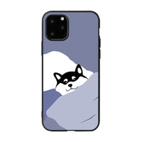 Cute Shiba Inu Erha Couple Mobile Shell  Matte Soft