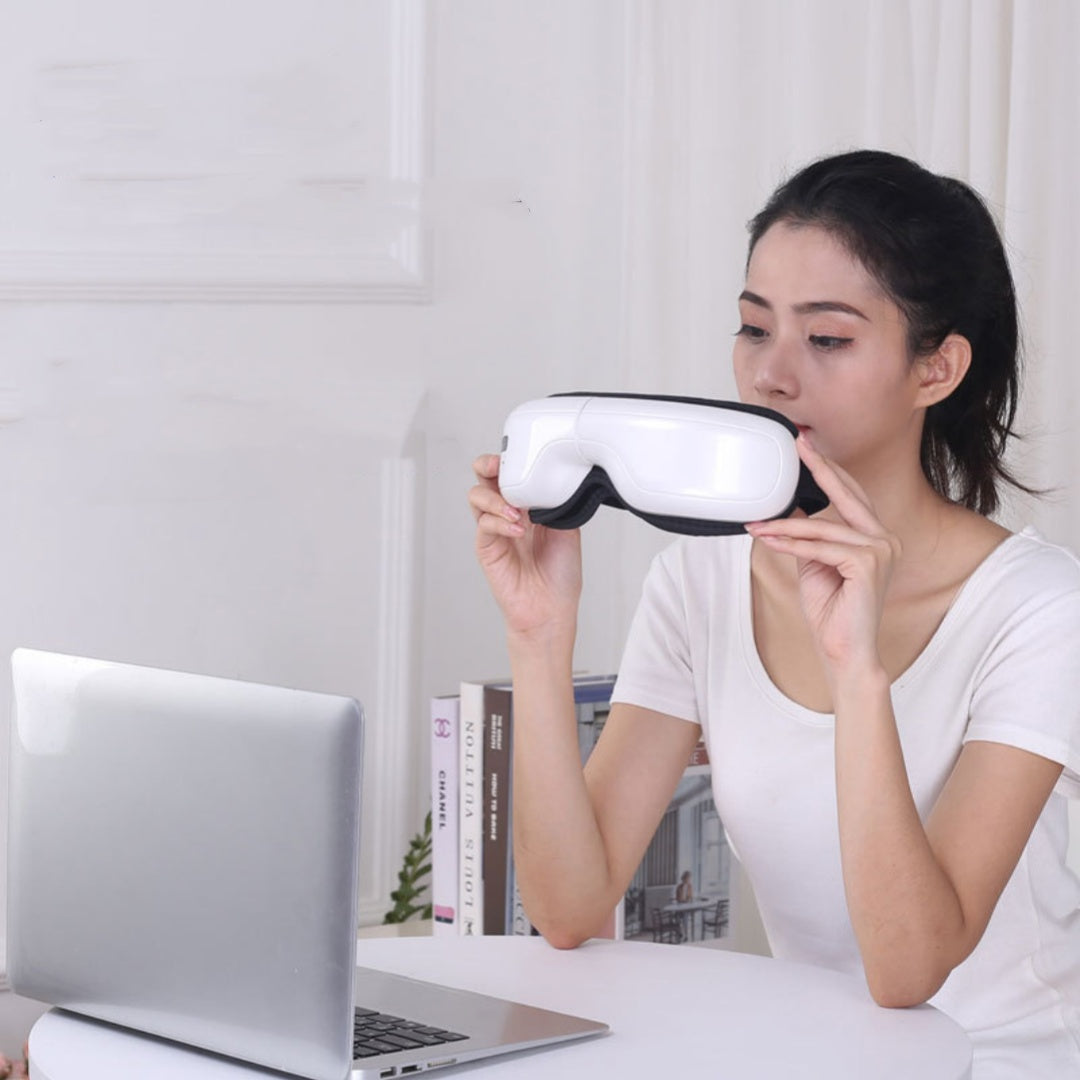 Intelligent Eyes Massage Devices Hot Gas Dynamic Eye Protection Instrument