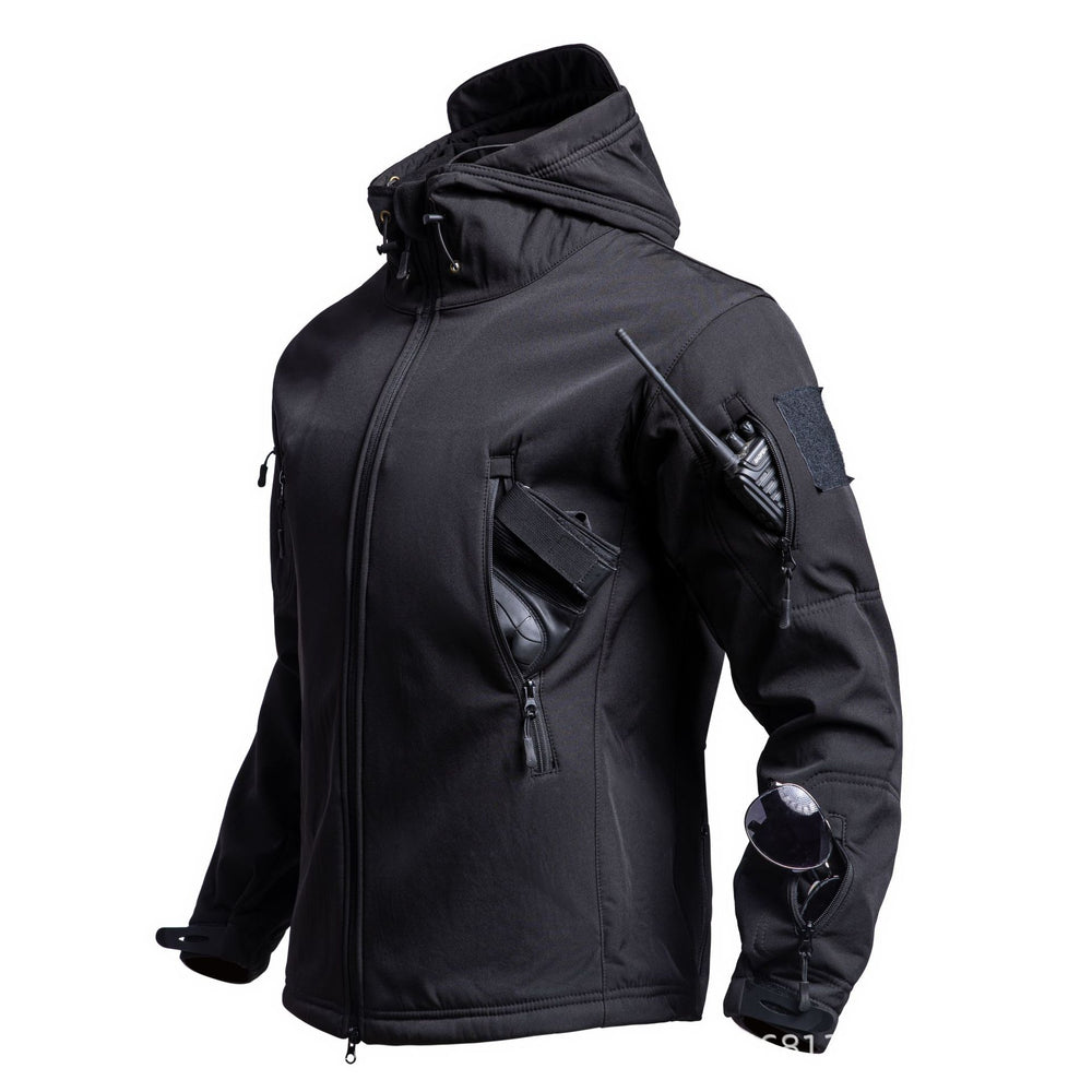 Mens Outdoor Sharkskin Softshell Jacket