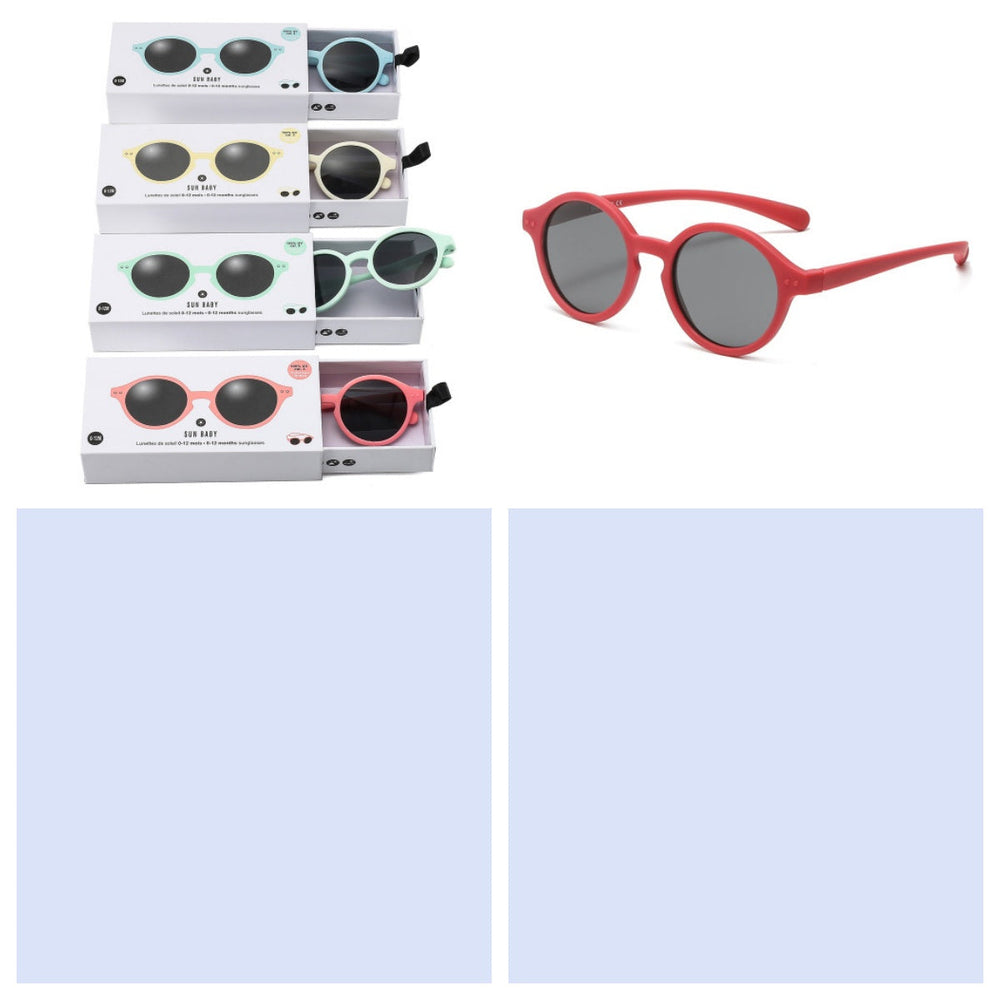 Silicone Kids Sunglasses Polarized UV Protection