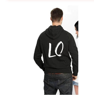 Back printed Plush sweater