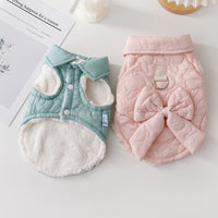 Pet Cat And Dog Fleece Lined Coat
