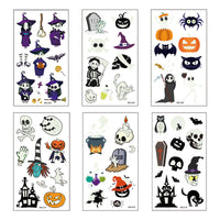 Cartoon Face Tattoo Sticker For Kids