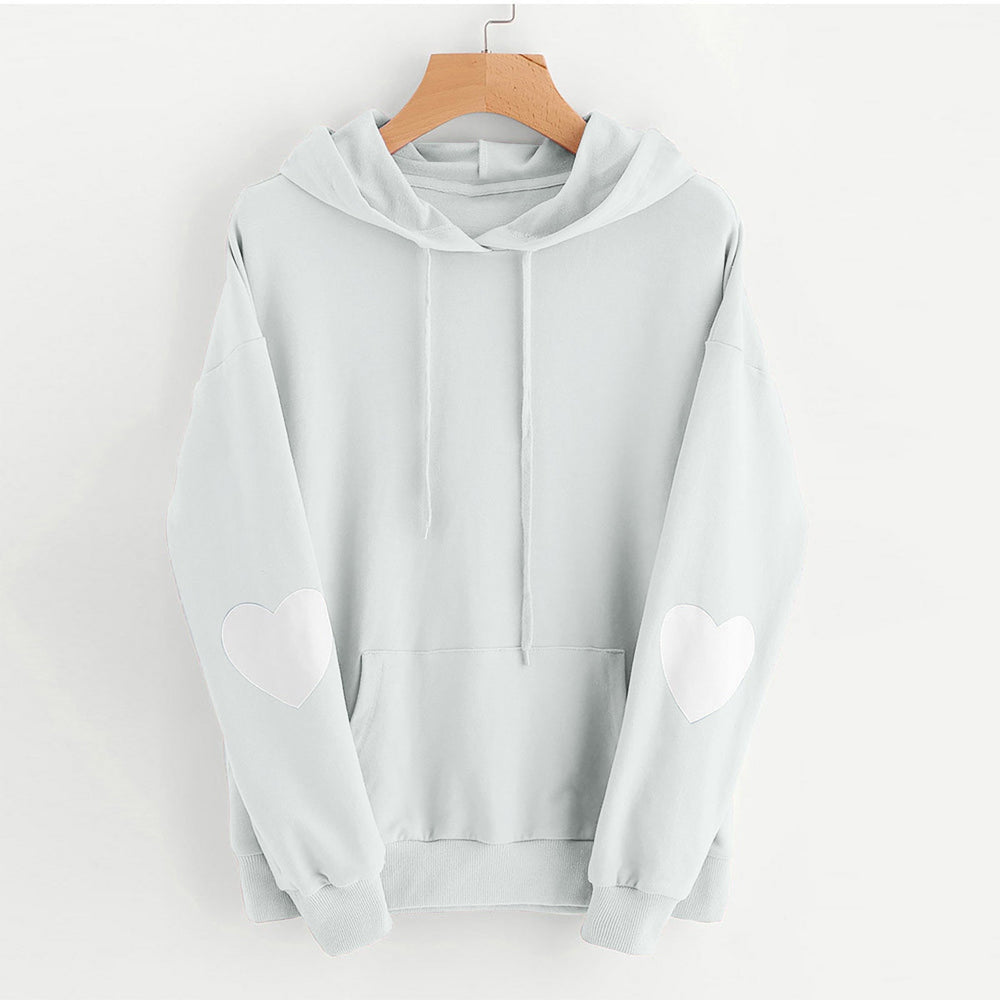 Full-body Printed Crewneck Jacket Diy Plus Fleece Hooded Clothes