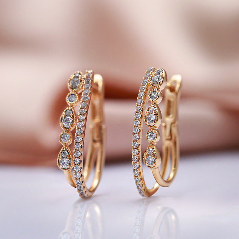 Womens Retro-Style Fashionable Creative Earrings