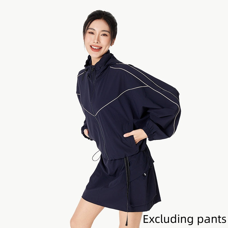 Women's UPF200 Sun-Protective Lightweight Hooded Jacket