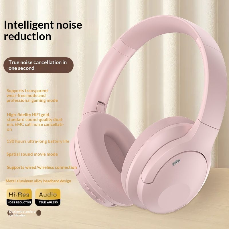 New ANC Active Noise-canceling Over-ear Headphones