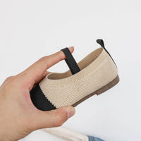 Children's peas shoes knitted shoes
