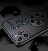 Machinist rotating gear phone case