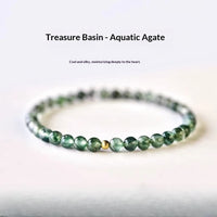 Crystal Fortune-Attracting Green Phantom Quartz Treasure Bowl Bracelet