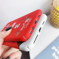 Compatible with Apple , Luminous Christmas Mobile Shell Cartoon Deer