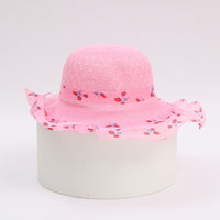 Princess straw hat kids sun hat
