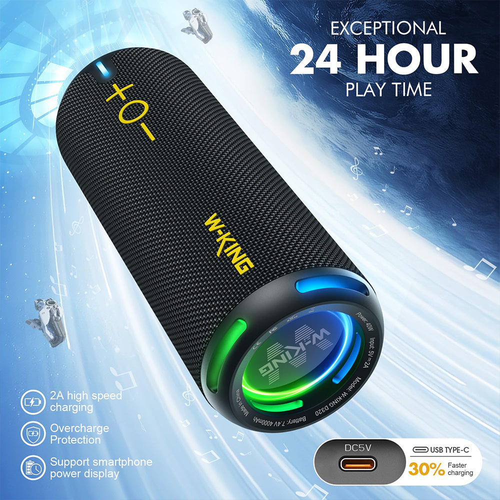 Wireless Bluetooth Audio Portable Charging Work Home Sports Travel Surround Stereo