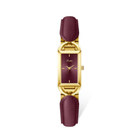 New Square Leather Belt Bracelet Watch