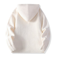 Mens Knitted Fashion Lapel Sweater Cardigan