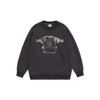 Design Sense Printed Crew Neck Sweatshirt Men