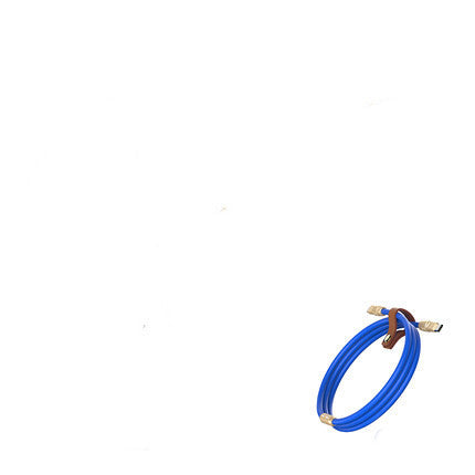 Zinc Alloy Silicone Data Cable