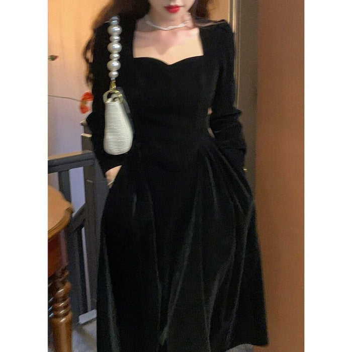 Elegant Waist-cinching Gown In A Celebrity-inspired Style