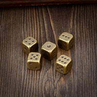 Metal Luminous Dice Large Entertainment Supplies