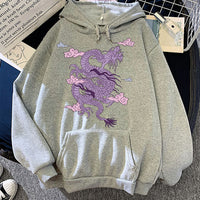 Dragon Hoodies Men Chinese