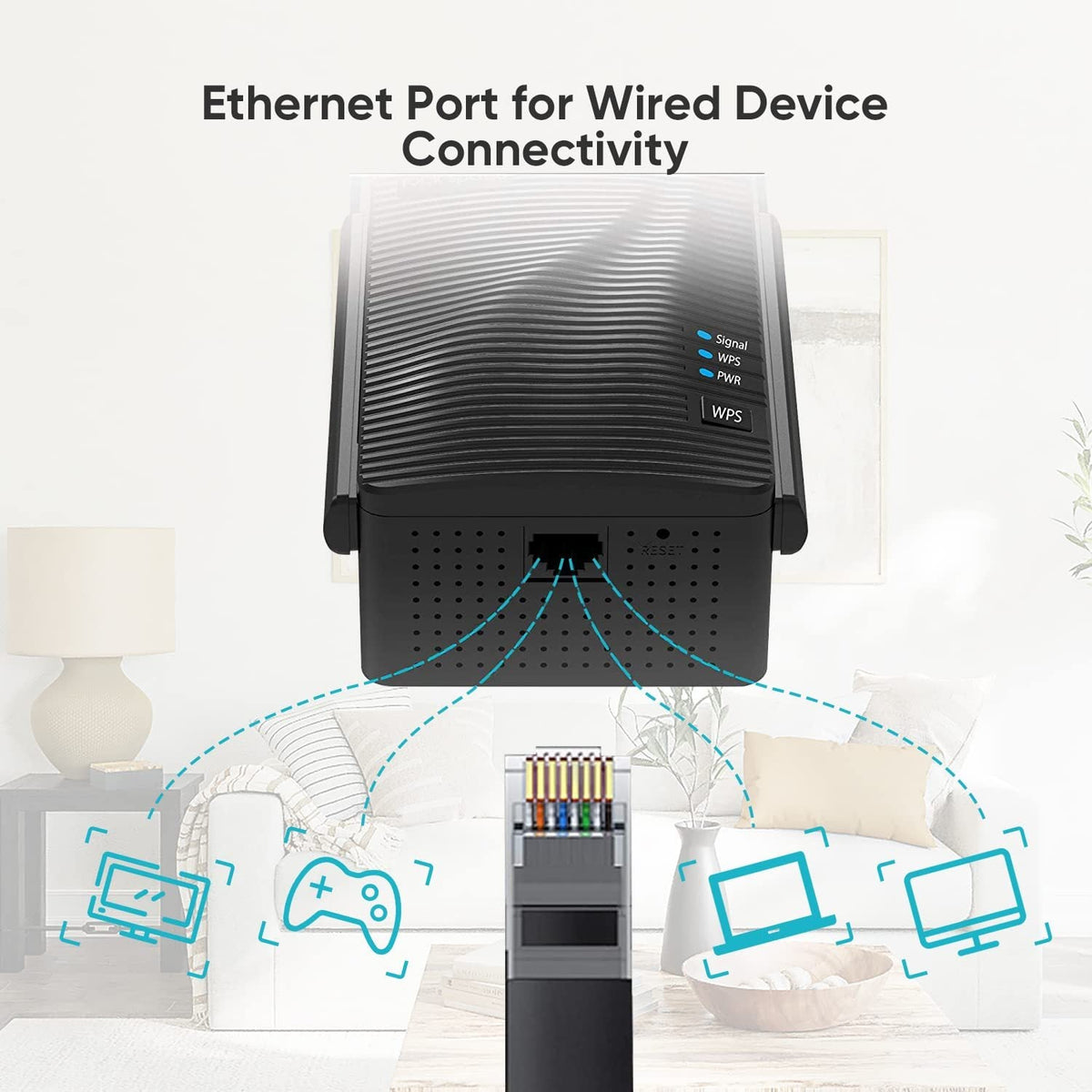 WiFi Booster Dual-band Wireless Extension Supports Multiple Devices