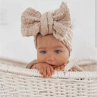 DIY Bowknot Kids Headband High Elastic