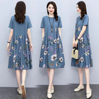Relaxed-fit Casual A-line Skirt For Women