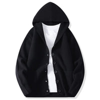 Mens Knitted Fashion Lapel Sweater Cardigan