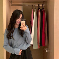 Bottoming Shirt Long Sleeve T-shirt Women''s Wear Clothes Early