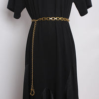 Gold Waist Chain Accessories Female D Letter Chain Belt Decoration With Pants Chain