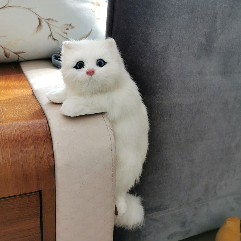 Simulation Cat, Exquisite TV Hanging Cat Home Accessories