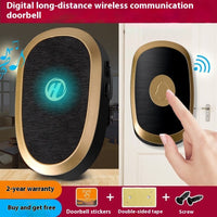 Smart Wireless Doorbell Waterproof Remote Chime for Home