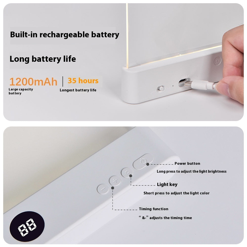 Rechargeable LED Tablet Reading Light - Clip On