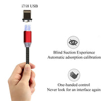 Android Type c Three-in-One Magnetic Suction Head Charging Cable