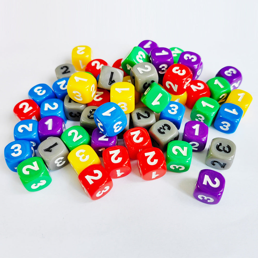 Color Digital Dice Teaching Children's Game Computing Teaching Aids