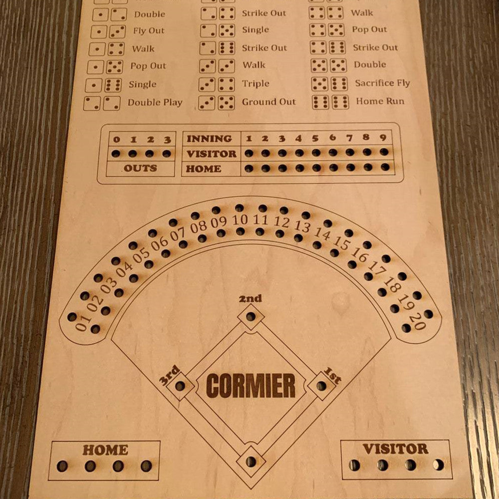 New Baseball Dice Board Game Interactive Double Battle Table Game Funny Sports Toy For Adults Kids Party Props