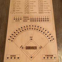 New Baseball Dice Board Game Interactive Double Battle Table Game Funny Sports Toy For Adults Kids Party Props