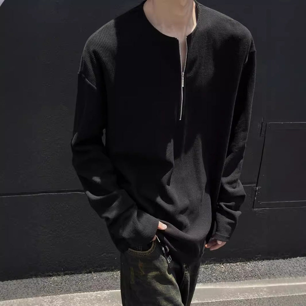 American-style High-street Crewneck Hoodie