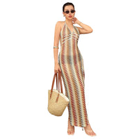 Striped Sexy & Stylish Camisole Dress For Women